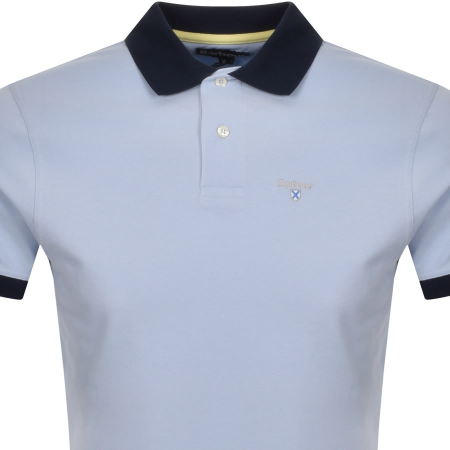 Alternative Image for ProductBarbour Lynton Polo T Shirt Blue2